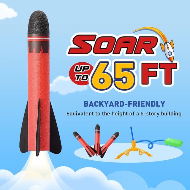 Thumbnail 3 de SAITCPRY Toy Rockets for Ages 3–9 🚀