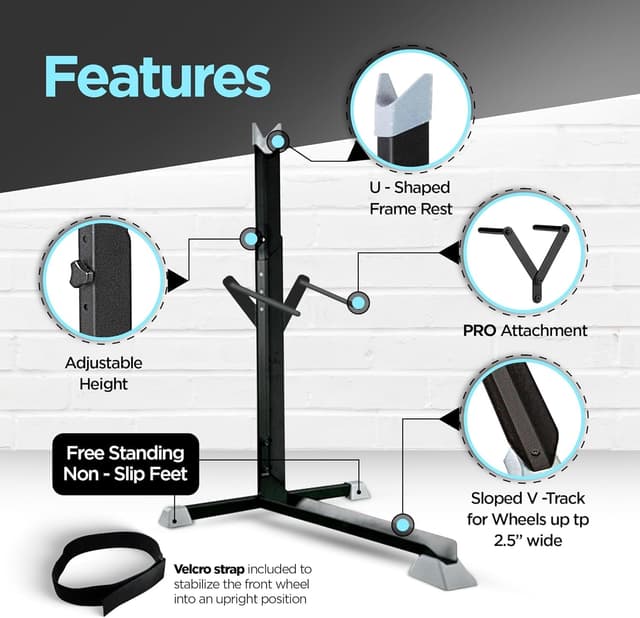 Thumbnail 4 de Bike Nook Stand Vertical Bike Rack