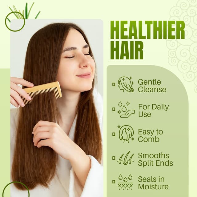 Detalle 2 de MYSTÉRE BEAUTÉ Rosemary Shampoo and Conditioner Set (Biotin, Keratin & Argan Oil) — Sulfate-Free for Hair Growth