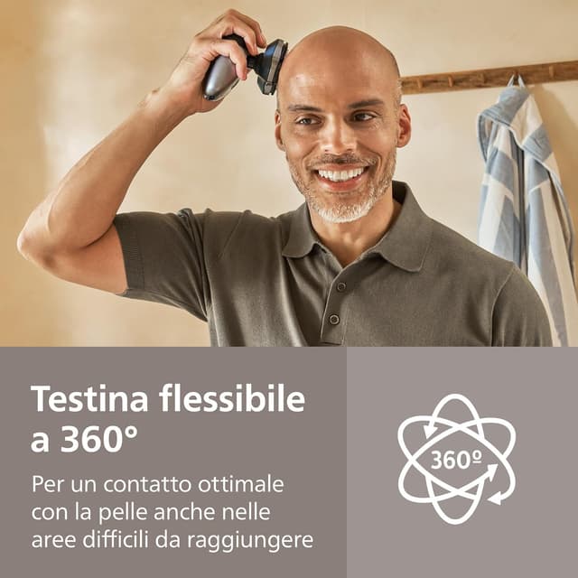 Detalle de Philips Head Shaver Pro Serie 7000 HS7980/15 90 min