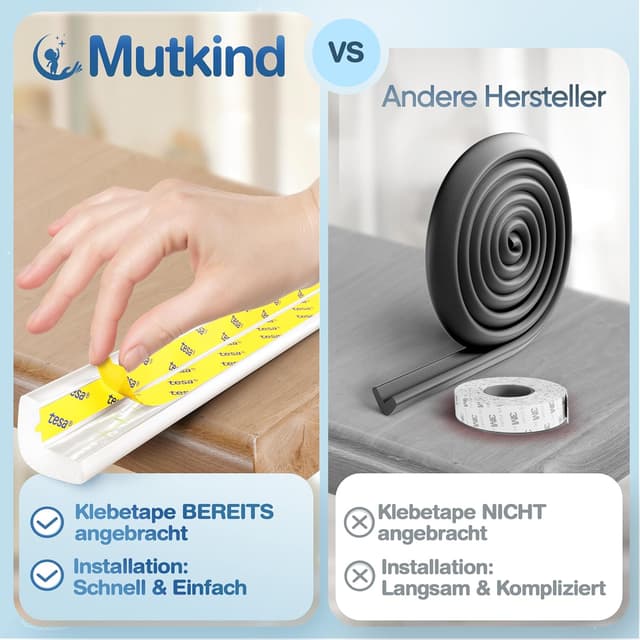 Thumbnail 4 de MUTKIND Kantenschutz 6 m + 10 Ecken