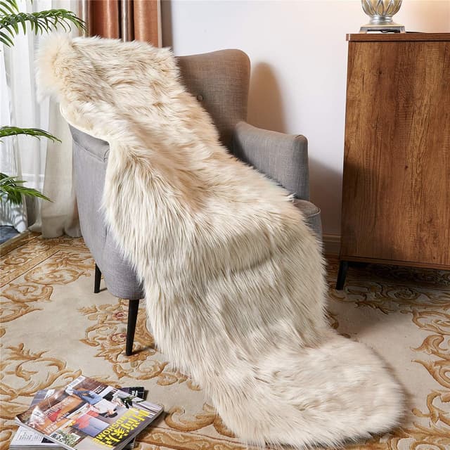 Detalle 2 de EasyJoy Ultra Soft Shaggy Area Rug 2 x 6 ft