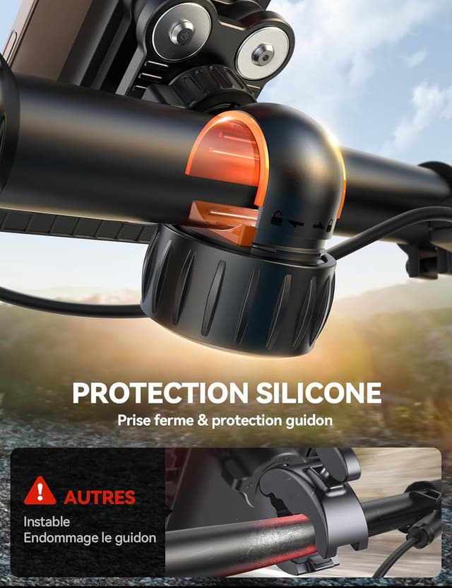 Thumbnail 4 de JOYROOM 2026 Support téléphone moto 18-34 mm