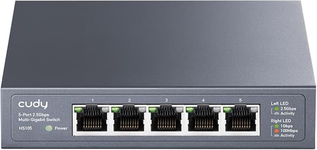 Imagen de Cudy HS105 Switch Ethernet MultiGigabit 5 Puertos en OfertitasTOP