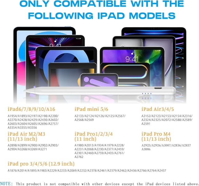 Thumbnail 2 de Stylus for iPad 2018-2025 Fast Charge