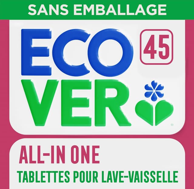 Thumbnail 2 de Ecover All-in-one 45 tablettes lave-vaisselle