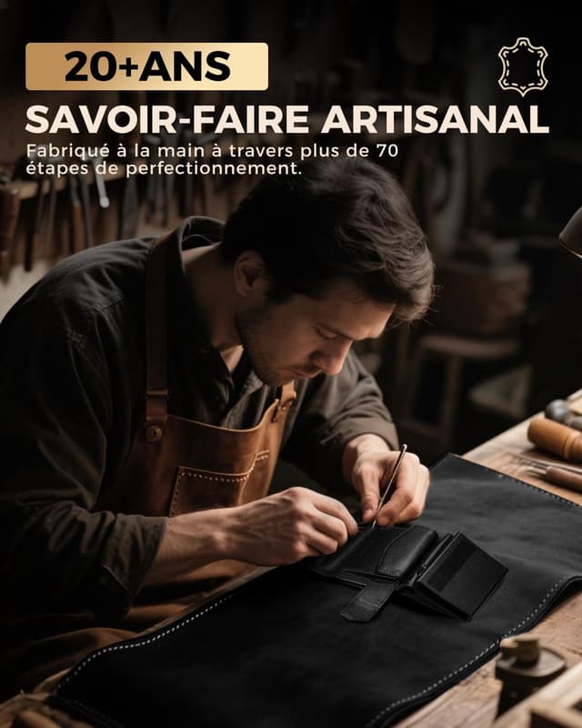 Thumbnail 3 de LORZOR Portefeuille Homme RFID slim 2 cm