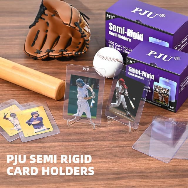Thumbnail 3 de PJU 100 Ct Semi Rigids Card Holders