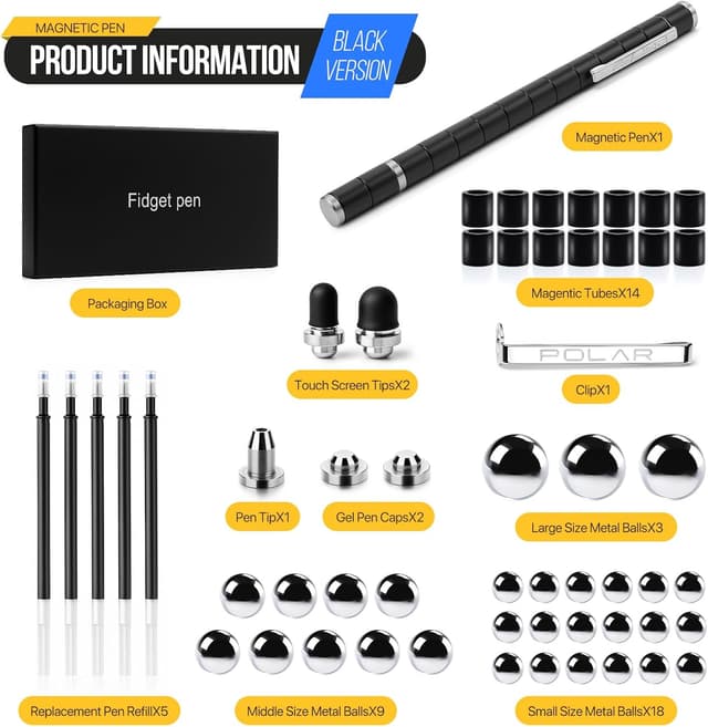 Detalle 2 de RoserRose Penna magnetica multifunzione per decompressione ✒