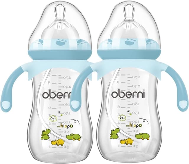 Detalle de Oberni Weighted Baby Bottles Size 4 270ml