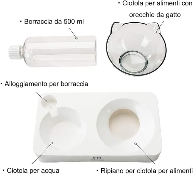 Thumbnail 4 de Marchul Ciotole per Gatti Doppio 17 oz