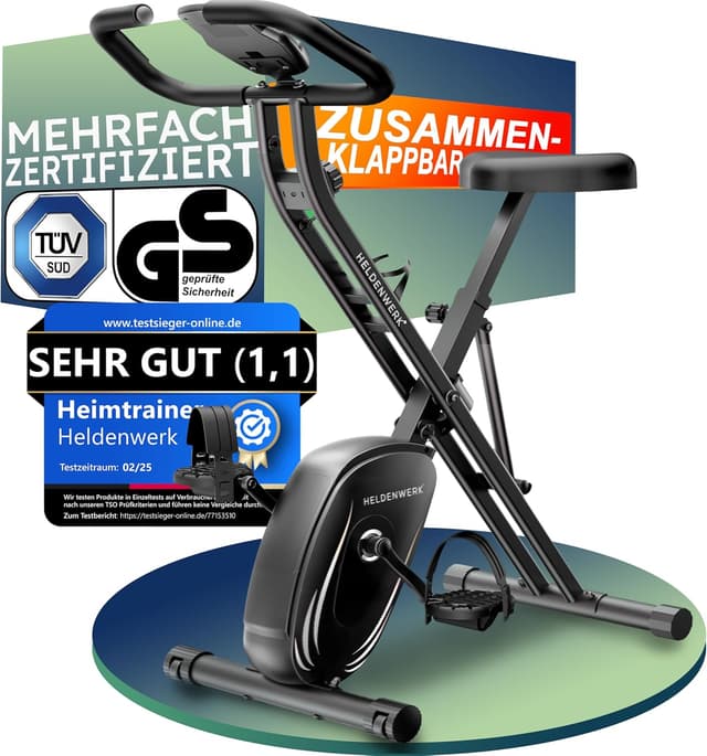 Imagen de Heldenwerk Heimtrainer Klappbar 150 kg en OfertitasTOP
