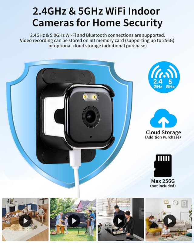 Thumbnail 4 de WeChip 3MP 2K Window Camera — indoor security
