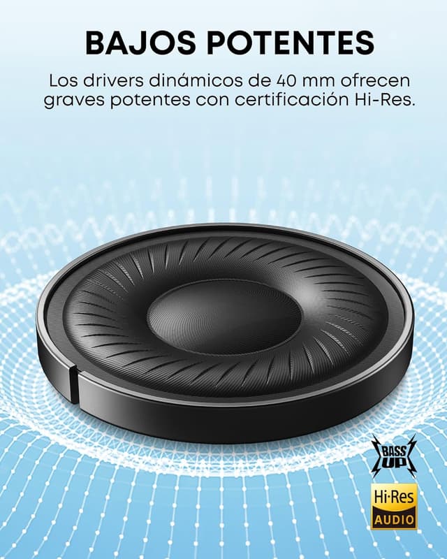 Detalle de Soundcore Q20i ANC 40 horas