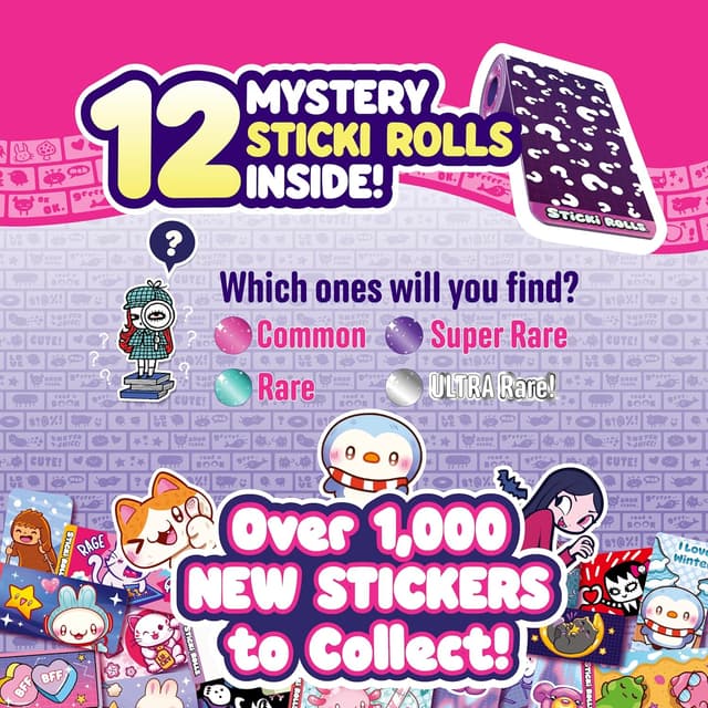 Thumbnail 6 de Sky Castle STICKI Rolls Sticki Station 320 stickers