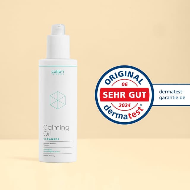 Detalle 2 de Colibri Skincare CALMING OIL CLEANSER 200 ml : nettoyant apaisant à base d’huile