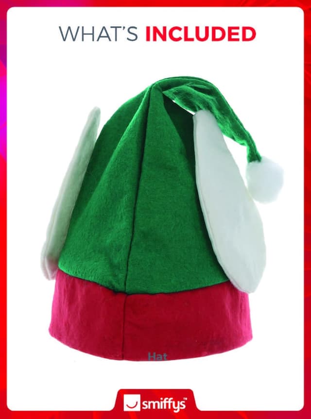 Thumbnail 1 de Smiffys Elfenhut vert avec oreilles đ§â