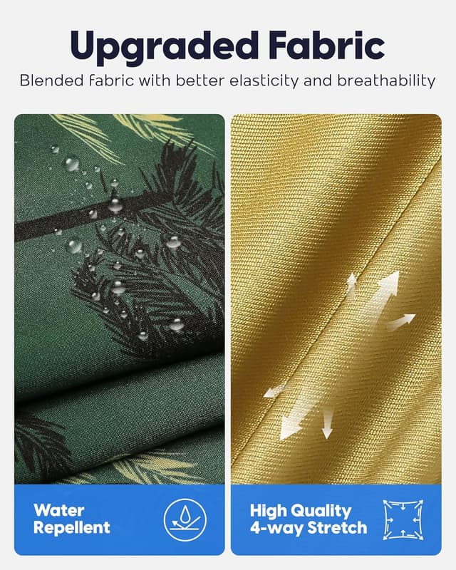 Detalle de MaaMgic 7" men’s swim shorts with compression liner, 4-way stretch and zip pockets