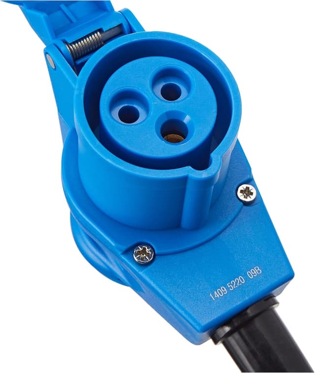 Detalle de Presa angolare per caravan 400V 16A Schuko IP44