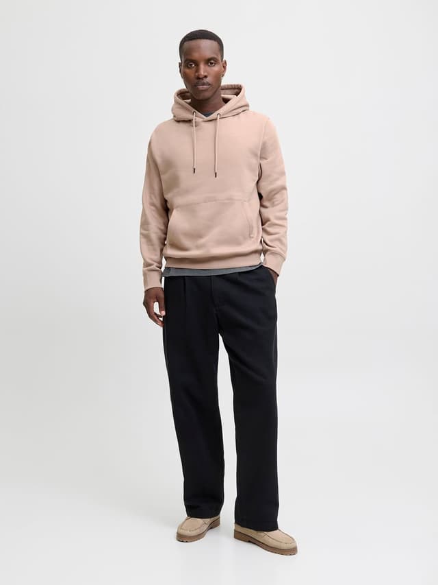 Detalle de Jack & Jones JJESTAR Basic Sweat Hood NOOS felpa con cappuccio da uomo