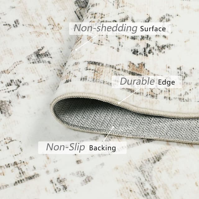 Thumbnail 1 de Homcomodar Alfombra Salon 160x230 Beige