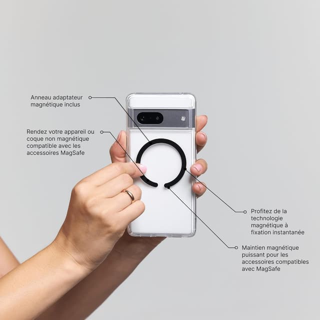 Thumbnail 5 de PopSockets PopWallet MagSafe Cœur Rose