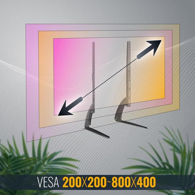 Thumbnail 3 de RICOO FS502 Support TV sur Pied 30-65" 40kg