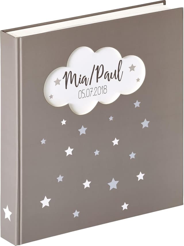 Detalle de Walther Design Baby Magical UK-205 Album fotografico antracite 28 x 30,5 cm