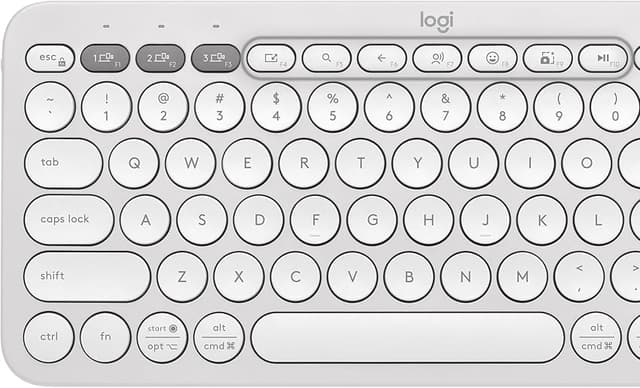 Thumbnail 4 de Logitech Pebble 2 Combo QWERTY US Internacional, blanco
