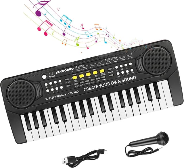 Imagen de Shayson NO.9127-NK 37-key kids keyboard 🎹 en OfertitasTOP