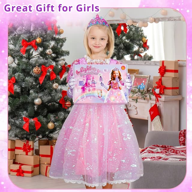 Thumbnail 6 de Princesa Vestido Niñas Disfraz con luces LED