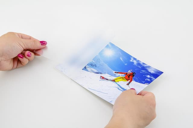 Detalle de Peach PPC500-03A Laminierfolien 100 Stück, 80 µm 🖨