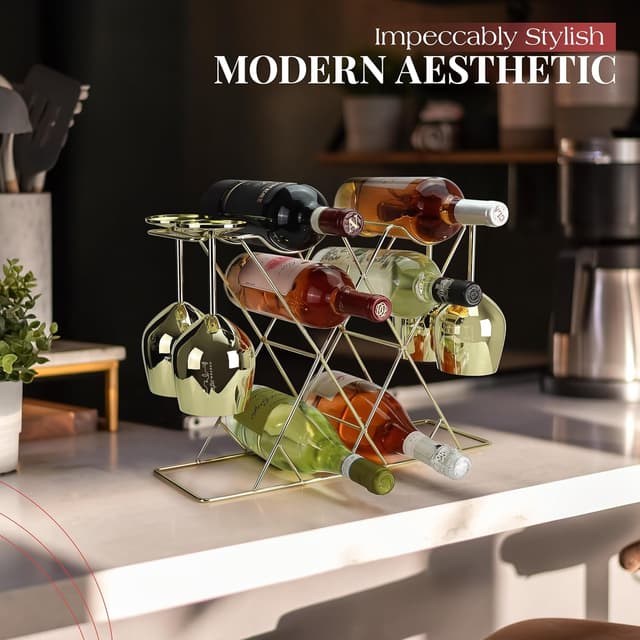 Detalle 2 de Gusto Nostro Portabottiglie 8 bottiglie 🍷