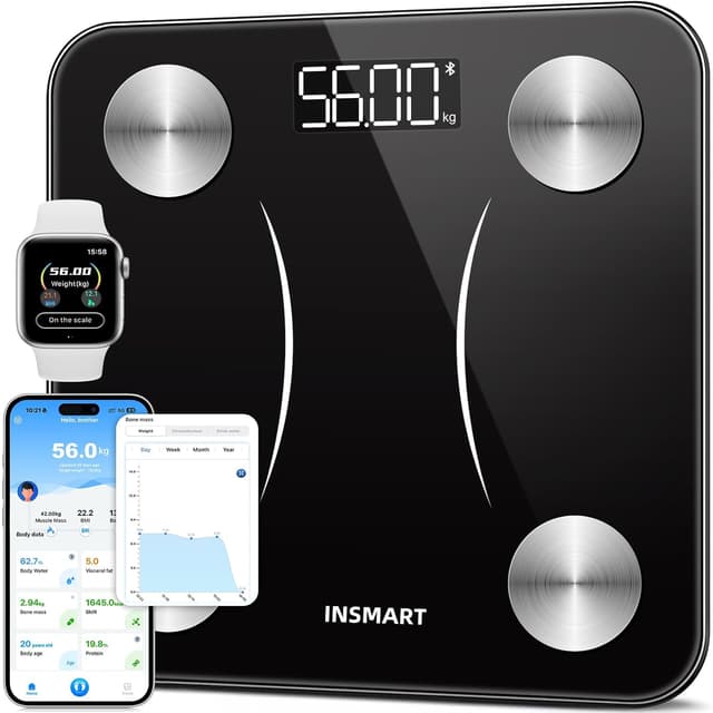 Detalle de INSMART Smart Digital Body Fat Scales 1️⃣
