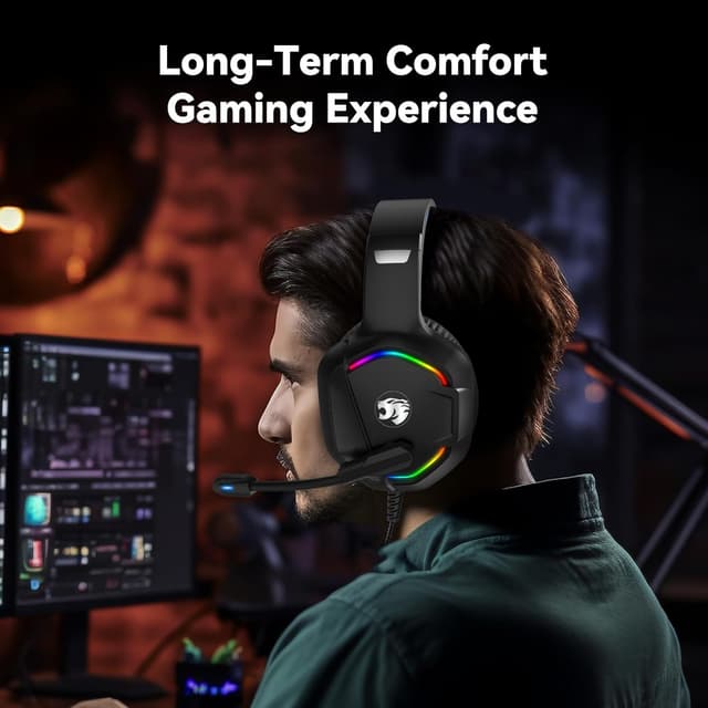 Thumbnail 3 de IMYB A36 gaming headset with noise‑cancelling mic