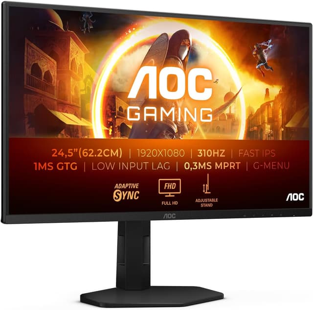 Detalle de AOC 25G4SXU gaming monitor 310Hz