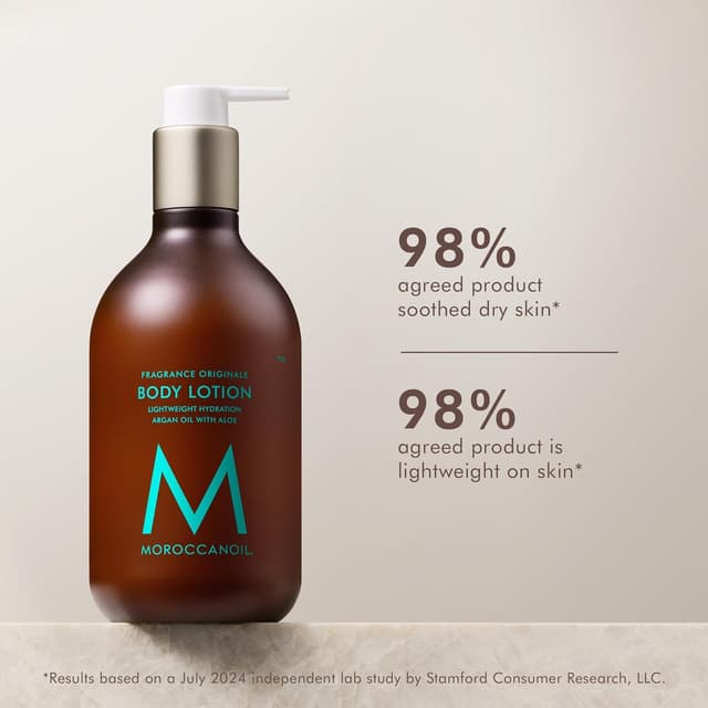 Detalle de Moroccanoil Lotion pour le Corps : hydratation quotidienne avec vitamine E