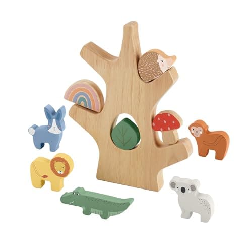 Thumbnail 3 de Fisher-Price HXT87 Árbol de Animales de Madera 🌳 Equilibrio Montessori