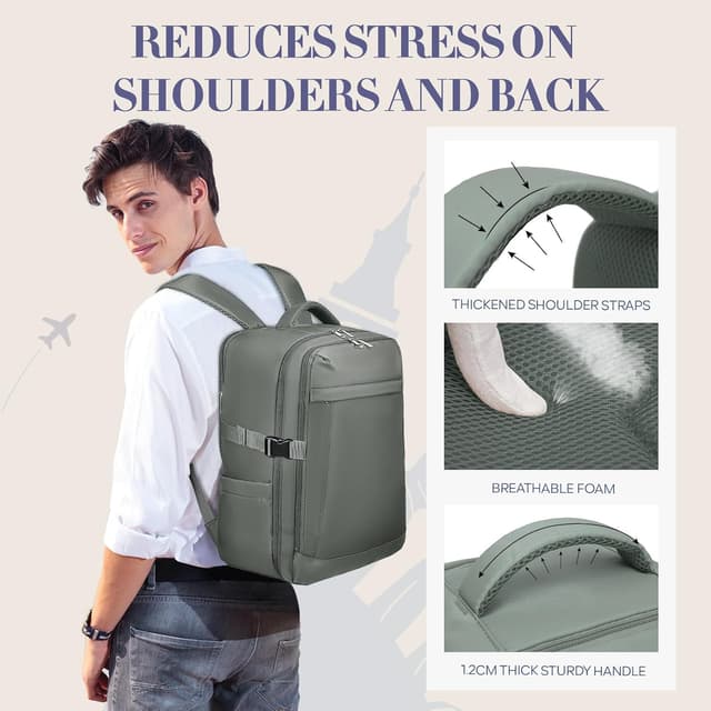 Thumbnail 3 de Yankony Ryanair Cabin Bag 40x30x20 for easyJet cabin