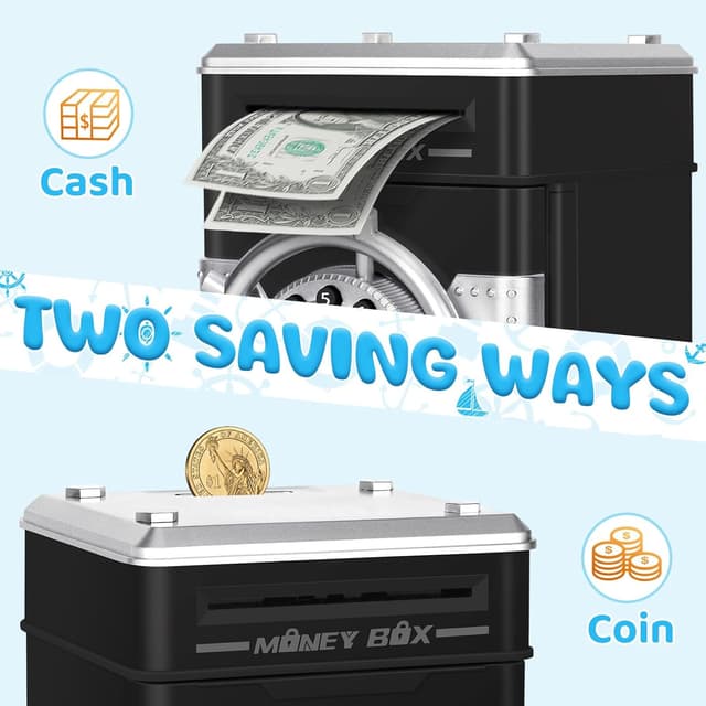 Detalle de Yellcetoy Tirelire électronique 4 chiffres