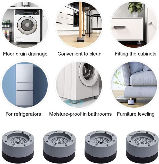 Detalle 2 de Waschmaschine Füße Pad 4 Stück