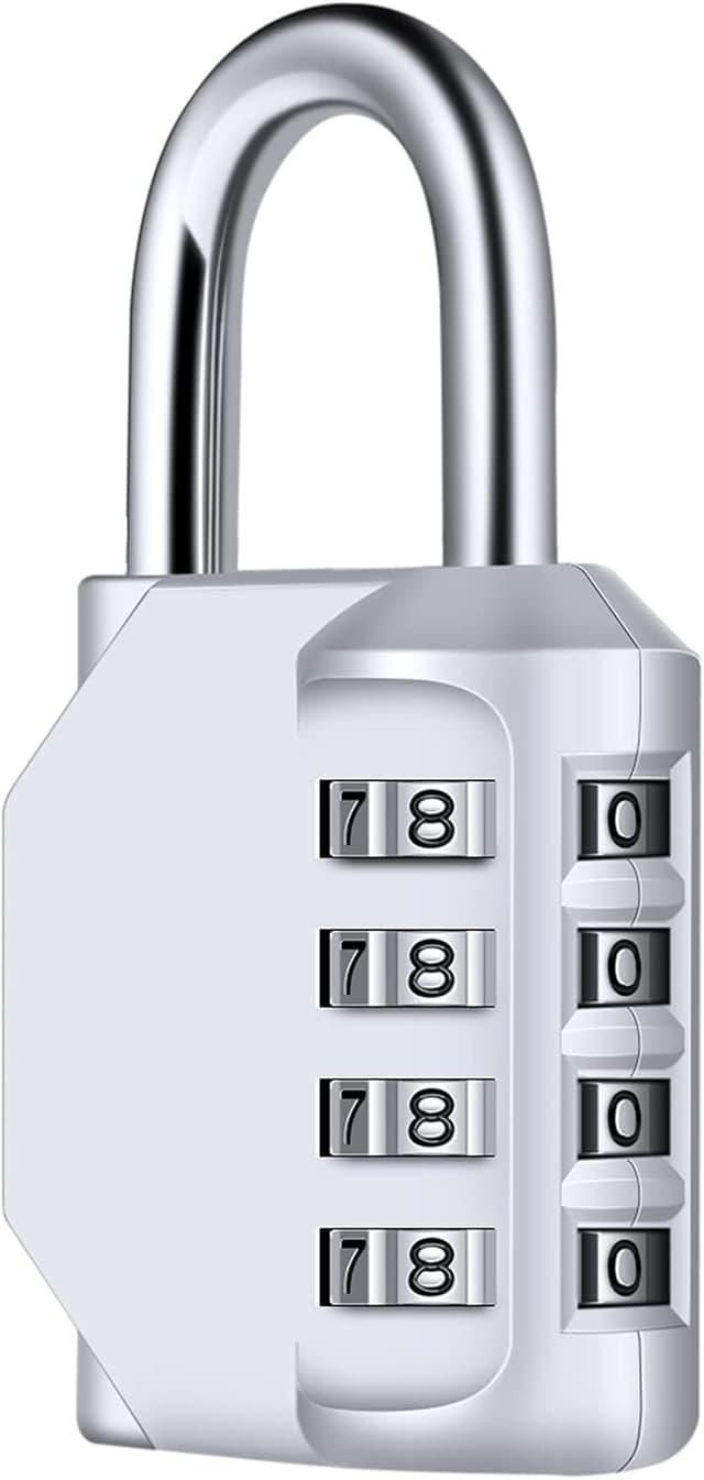 Detalle de Diyife 4 Digit Combination Padlock (Weatherproof) for lockers, sheds and outdoor gates
