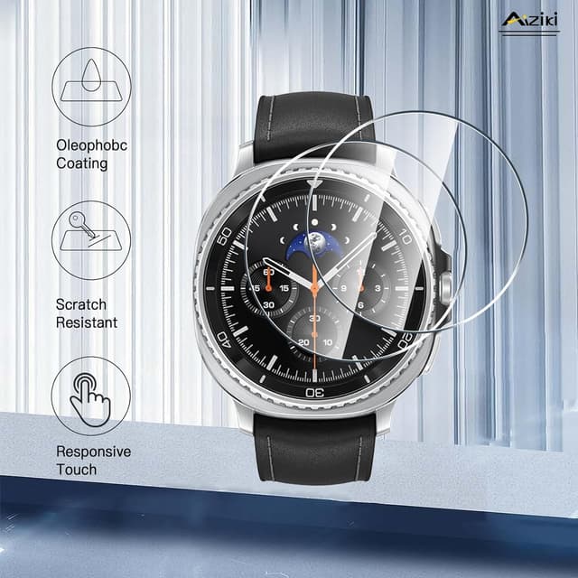 Detalle 1 de Aiziki Galaxy Watch 8 Classic 46mm glass