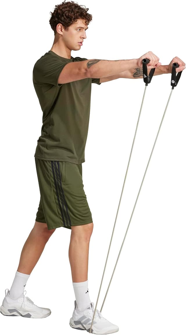 Thumbnail 5 de adidas Train Essentials Piqué 3-Stripes Shorts M