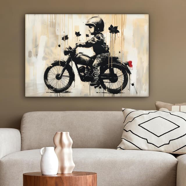 Detalle 2 de MuchoWow Impression sur toile 60x40 cm