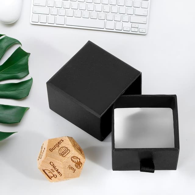 Thumbnail 3 de Date Night Food Dice Valentines Gift Set 🎲