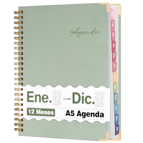 Detalle de Kareeran Agenda 2026 en Español 📓