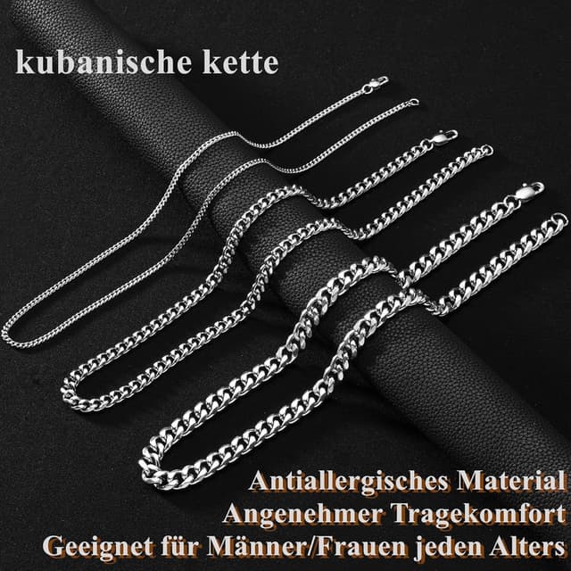 Detalle 1 de Kubanische Panzerkette 46 cm für Herren