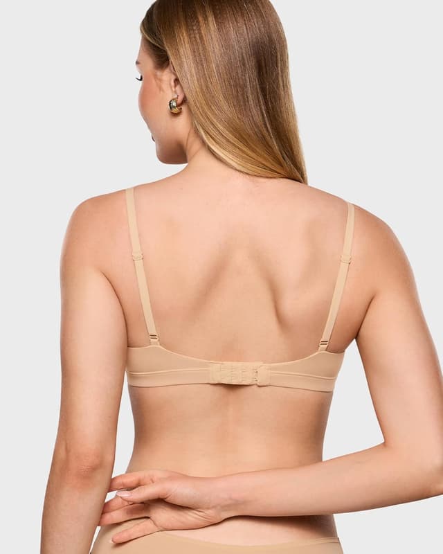Detalle de INLYRIC soutien-gorge femme sans armature triangulaire, col en V, sans rembourré