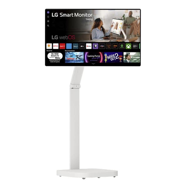 Detalle de LG Smart Monitor Swing de 31,5" (80 cm) 4K UHD táctil con webOS 24 — reacondicionado Grado B